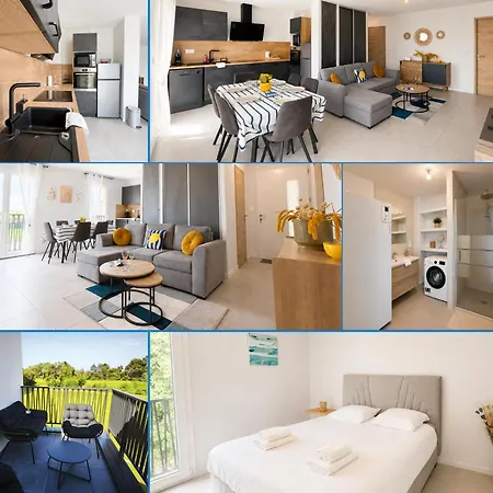 Heron Confortable Avec Belle Terrasse Vue Degagee Sur Champs 3 Parking Privatif A 900 M De La D'asnelles Et Tous Commerces, Bars Et Restaurants Pres De Bayeux Sur Plages Du Debarquement דירה אסנלס