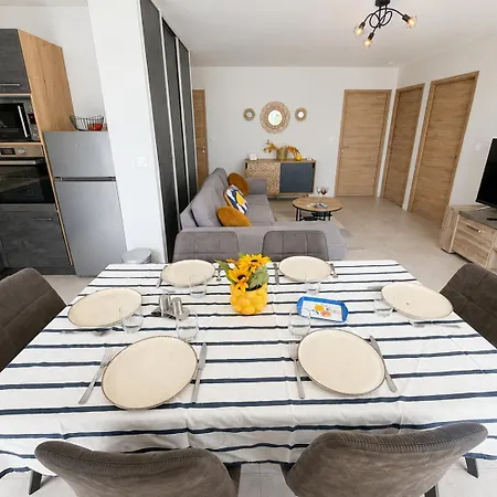 דירה Heron Confortable Avec Belle Terrasse Vue Degagee Sur Champs 3 Parking Privatif A 900 M De La D'asnelles Et Tous Commerces, Bars Et Restaurants Pres De Bayeux Sur Plages Du Debarquement *